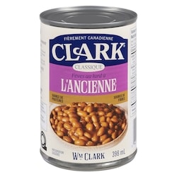 Clark Haricots à l'ancienne au porc 398 ml, 0,25 $/100ml
