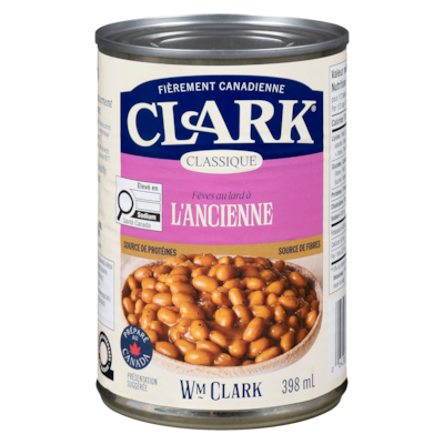 Clark Haricots à l'ancienne au porc 398 ml, 0,42 $/100ml