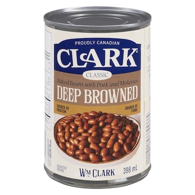 Clark Dark Brown Beans Pork 398 ml, $0.55/100ml
