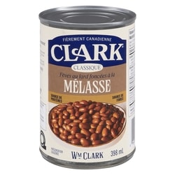 Clark Clark Feves Lard Fonc Melasse 398 ml, 0,25 $/100ml