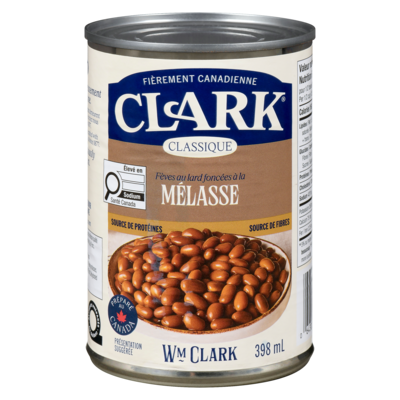 Clark Clark Feves Lard Fonc Melasse 398 ml, 0,42 $/100ml