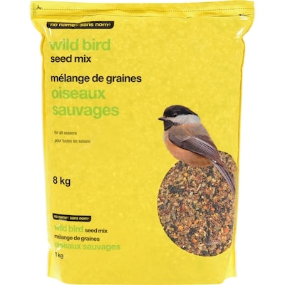 No Name Wild Bird Seed Mix 8 kg, $0.23/100g