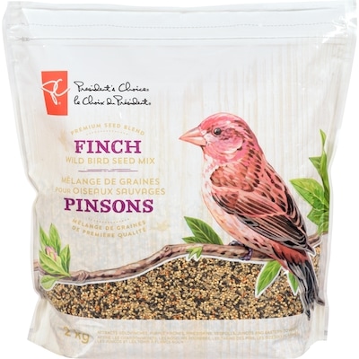 President's Choice Finch Wild Bird Premium Seed Blend  2 kg, $0.40/100g