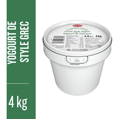 Saputo Yogourt de style grec 4 kg, 0,62 $/100g