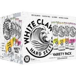 WHITE CLAW Paquet de variété (Pièce d’identité requise au moment du ramassage) 12x355.0 ml, 0,69 $/100ml