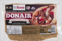 Bonte Bdnr Viande Donair Tranchee 300 g, 2,00 $/100g