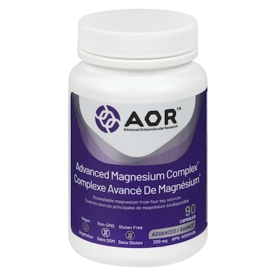 AOR Advanced Magnesium Complex 90 ea, $0.41/1ea