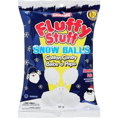 Charms Blow Pop Snow Balls Cotton Candy 60 g, $4.98/100g