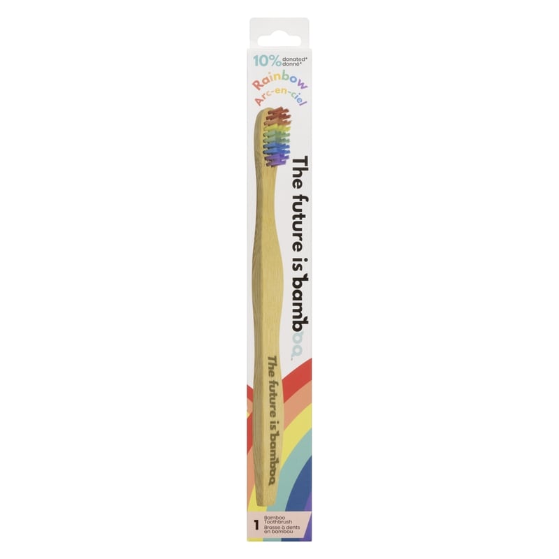 Bamboo Toothbrush Rainbow Soft