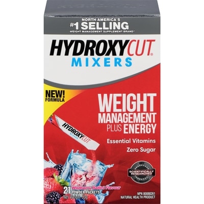 Hydroxycut Wildberry Instant Drink Mi 21 ea, $1.57/1ea