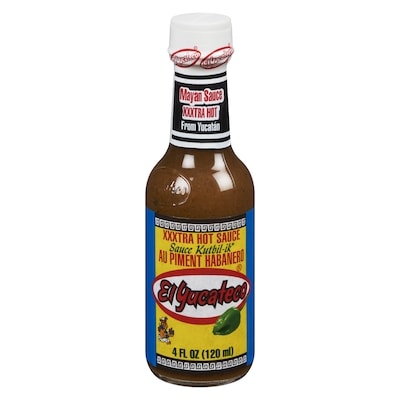 El Yucateco Exxxtra Hot Habanero Pepper Kutbil-Ik Sauce 120 ml, $3.74/100ml