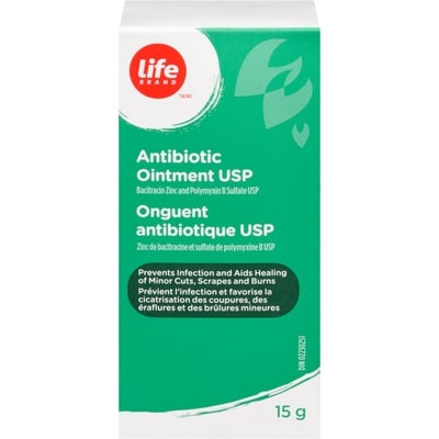 Life Brand Antibiotic Ointment USP 15 g, $53.27/100g