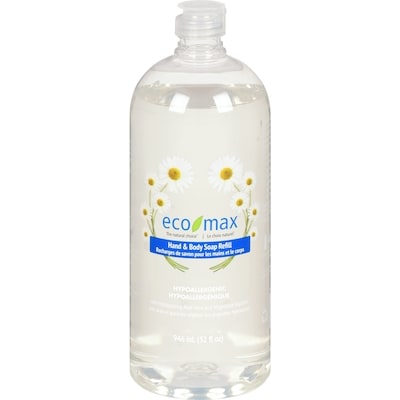 Eco-Max Hand Soap Refill Hypo    946 ml, $1.16/100ml