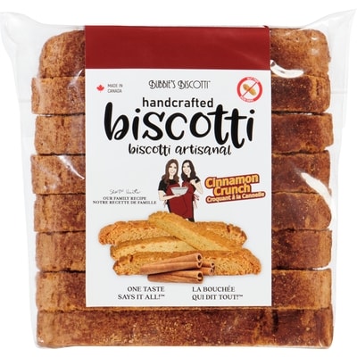 Bubbies Bubbies Biscotti Cannelle 256 g, 2,73 $/100g