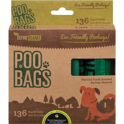 Define Planet Bags Natural Fresh Scented 136 ea, $0.06/1ea