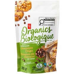 PC Organics Bittersweet Chocolate Chips 205 g, $5.37/100g