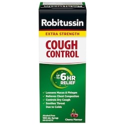 Extra Strength Cough Control Syrup, Alcohol Free