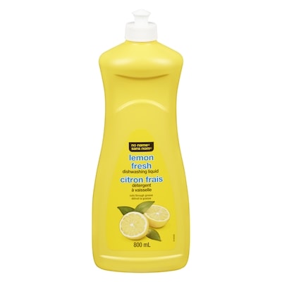 No Name Lemon Fresh Dishwashing Liquid  800 ml, $0.31/100ml