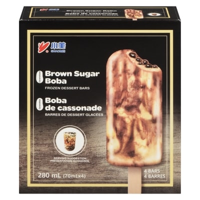 Shao Mei Barre dessert Boba perle de tapioca au sucre brun 280 ml, 3,32 $/100ml