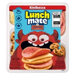 Schneiders Trousse-collation au kielbassa 90 g, 2,78 $/100g