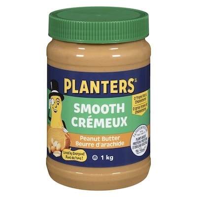 Planters Beurre D'Arachide Crémeux 1 kg, 0,80 $/100g