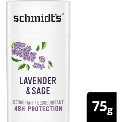 Schmidt’s Désodorisant d'Origine Naturelle lavender & sage 75 g, 15,99 $/100g