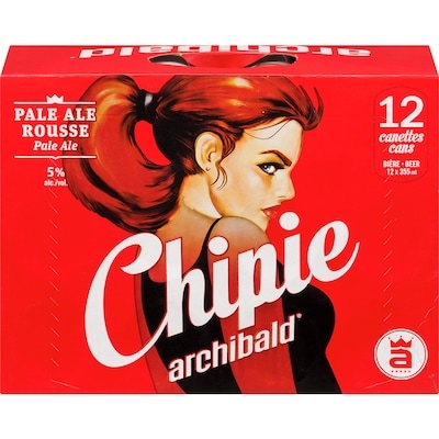 Archibald Bière Pale Ale Rousse (Pièce d’identité requise au moment du ramassage) 12x355.0 ml, 0,52 $/100ml