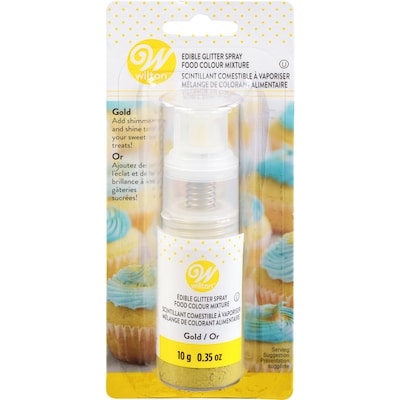 Wilton Edible Glitter Spray, Gold 10 g, $89.90/100g