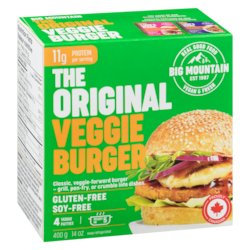 Big Mountain Original Veggie Patty - 400 g | Zehrs