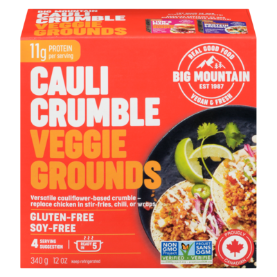 Big Mountain Caulicrumble Veg Grounds 340 g, $2.35/100g