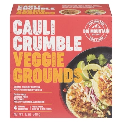 Big Mountain Caulicrumble Veg Grounds 340 g, $2.06/100g