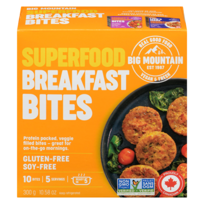 Big Mountain Superfood Breakfast Bites 300 g, $2.50/100g