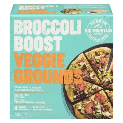 Big Mountain Broccoli Boost Veggie Grounds  340 g, $2.35/100g