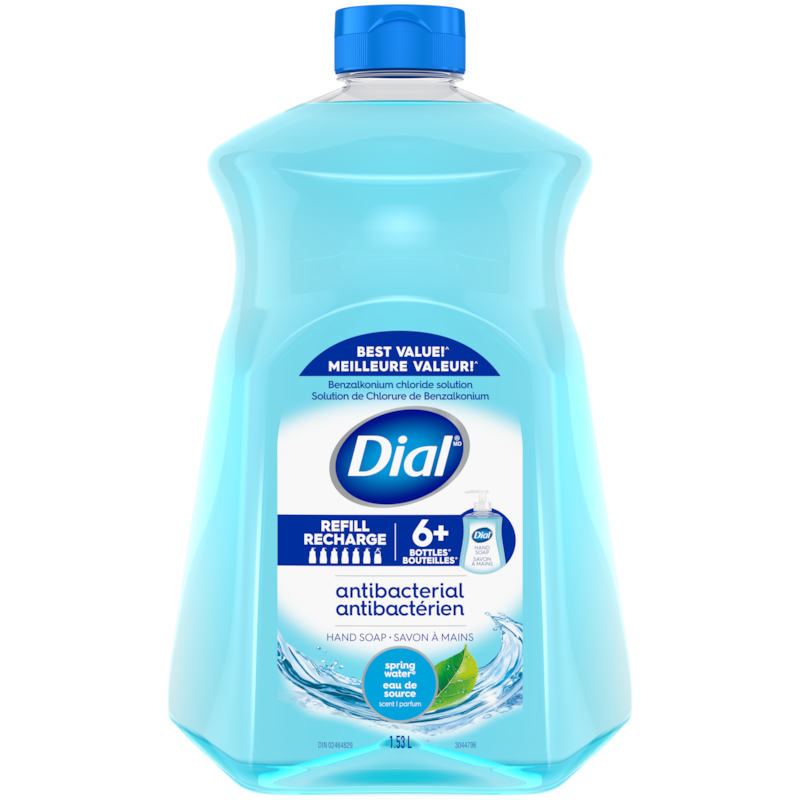Antibacterial Liquid Hand Soap Refill, Spring Water