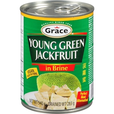 Grace Young Green Jackfruit In Brine 540 ml, $0.52/100ml