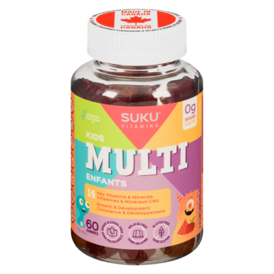 SUKU Kids Multivitamin 60 ea, $0.37/1ea