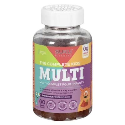 SUKU Kids Multivitamin 60 ea, $0.42/1ea