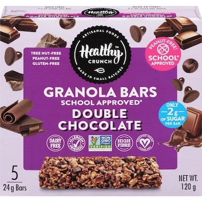 Healthy Crunch Double Choco - Granolabar 24 g, $24.96/100g