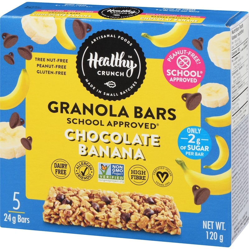 Granola Bars Chocolate Banana