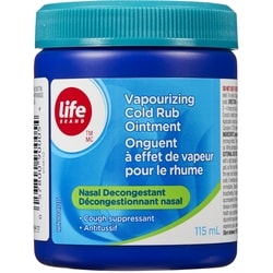Life LB VAPO ONGUENT RHUME 115 ml, 6,52 $/100ml