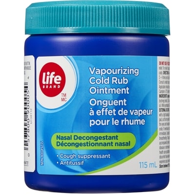 Life LB VAPO ONGUENT RHUME 115 ml, 6,95 $/100ml