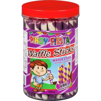 Pinoy Fiesta Wafer Sticks Ube 350 g, $1.08/100g