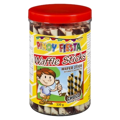 Pinoy Fiesta Chocolate Wafer Stick 350 g, $1.08/100g