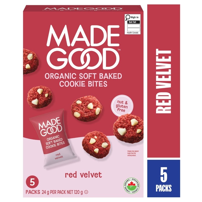 Made Good Red Velvet Soft Baked Mini Cookies 5pk - 120 g | Your
