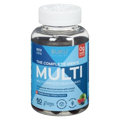 SUKU Men'S Multivitamin      60 ea, $0.48/1ea