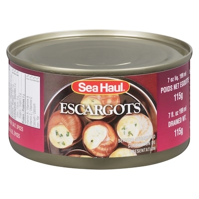 Sea Haul Escargots 115 g, $3.48/100g
