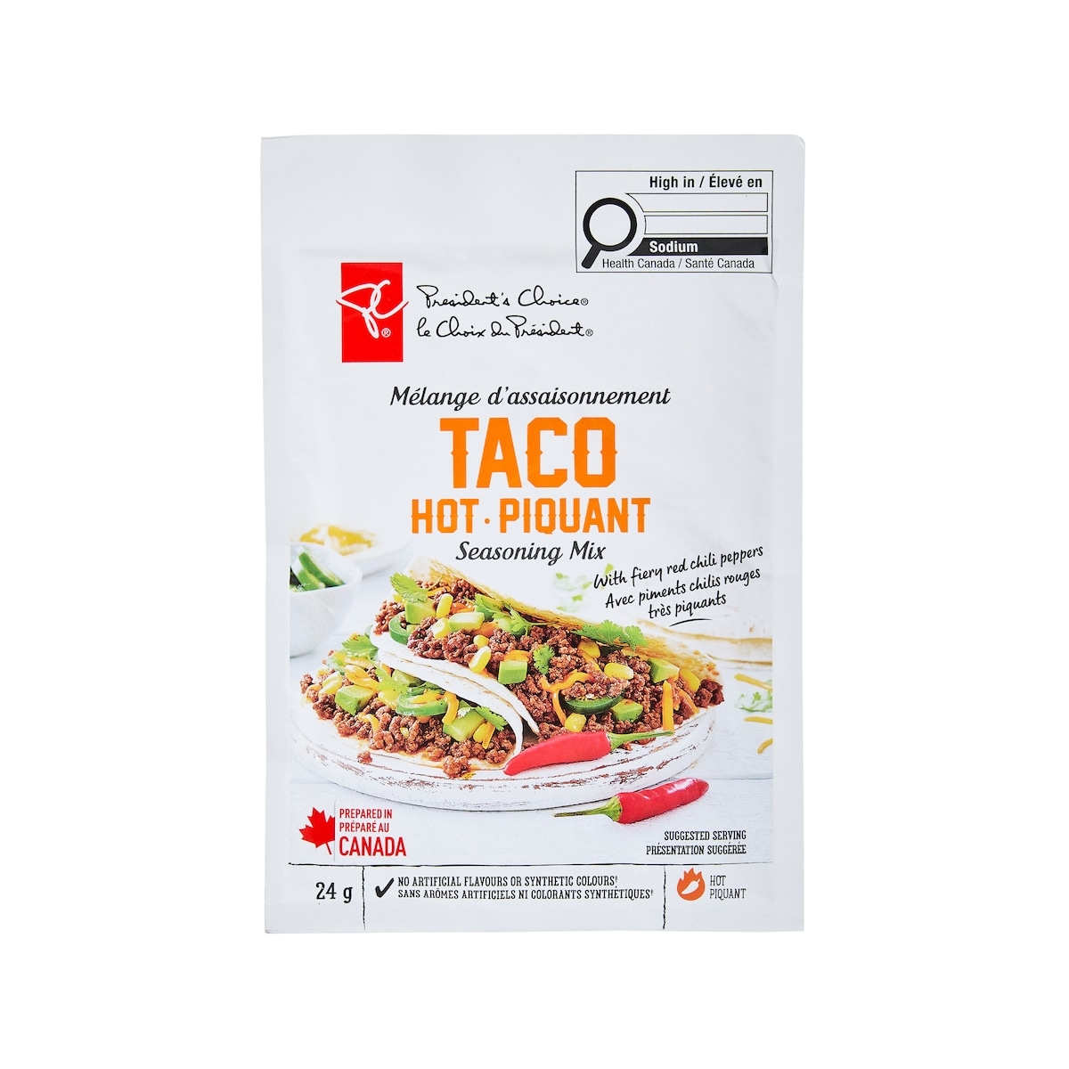 President's Choice Hot Taco Seasoning Mix