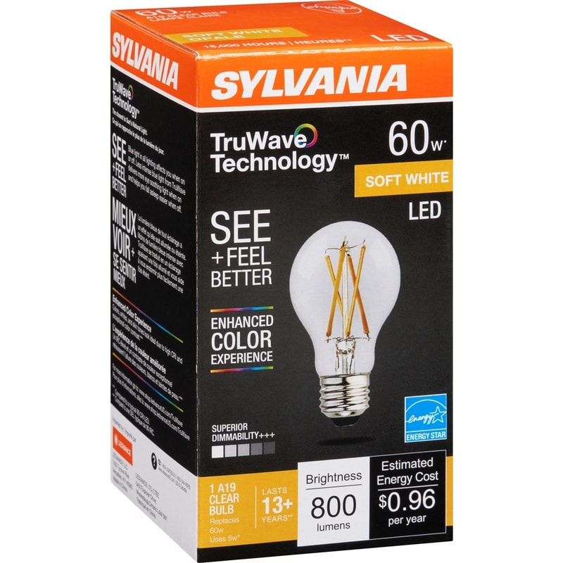 A19 Bulb Soft White Led 60 W