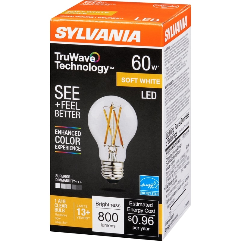 A19 Bulb Soft White Led 60 W