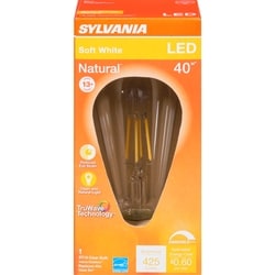 St19 Clear Bulbs Soft White Led 40 W